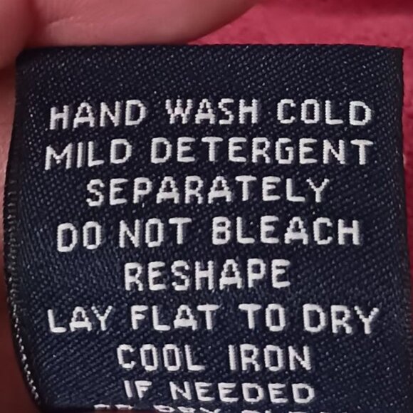 Faconnable Men Crewneck Sweater Long Sleeve Classic Fit Red Violet Large - Picture 11 of 12